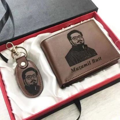 Customized Picture Wallet & Keychain