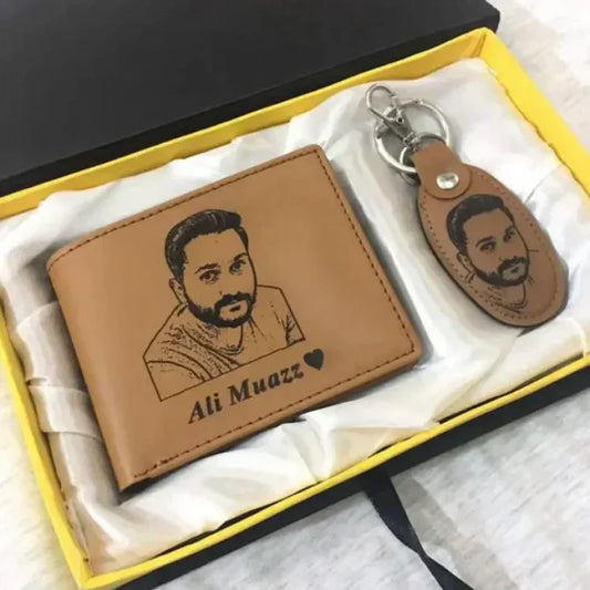 Customized Picture Wallet & Keychain